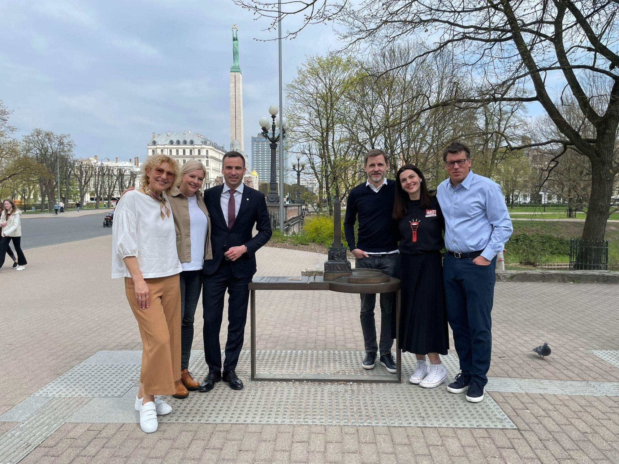 Founder Visit To MOT Latvia MOT Strenghtens Youth s Robustness And